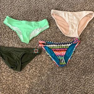 Swim bottoms. Sell as bundle or individual